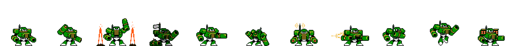 Commando Man | Base Sprite Right