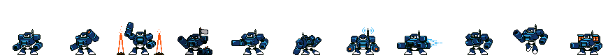 Commando Man (Urban Alt) | Base Sprite Left