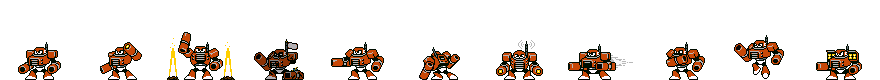Commando Man (Weapon Alt) | Base Sprite Left