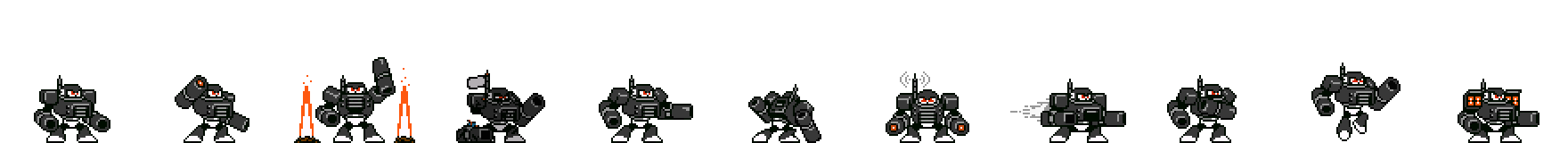 Commando Man (Darkness Alt) | Base Sprite Right