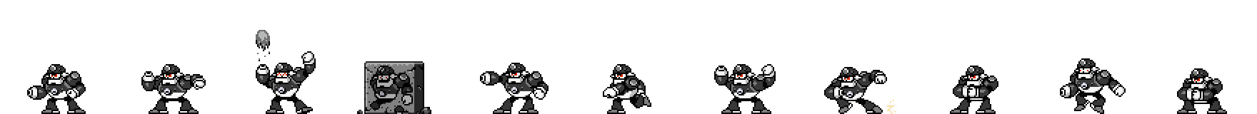 Concrete Man (Darkness Alt) | Base Sprite Left