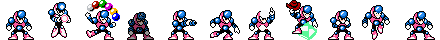 Crystal Man (Rhodonite Alt) | Base Sprite Right