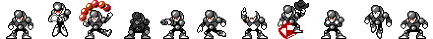 Crystal Man (Darkness Alt) | Base Sprite Left