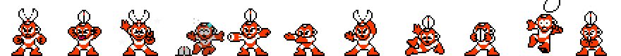 Cut Man | Base Sprite Left