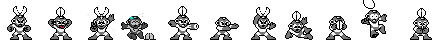 Cut Man (Weapon Alt) | Base Sprite Right
