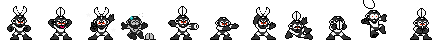Cut Man (Darkness Alt) | Base Sprite Right