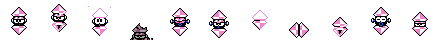 Diaymon (Tourmaline Alt) | Base Sprite Left