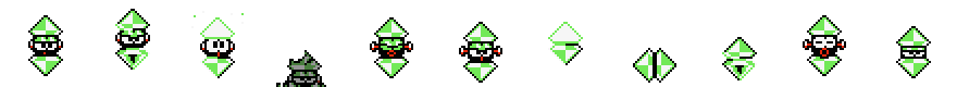 Diaymon (Emerald Alt) | Base Sprite Right