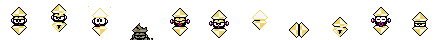 Diaymon (Citrine Alt) | Base Sprite Left