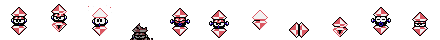 Diaymon (Garnet Alt) | Base Sprite Left
