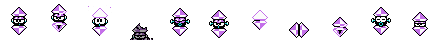 Diaymon (Amethyst Alt) | Base Sprite Left