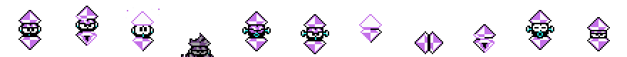 Diaymon (Amethyst Alt) | Base Sprite Right