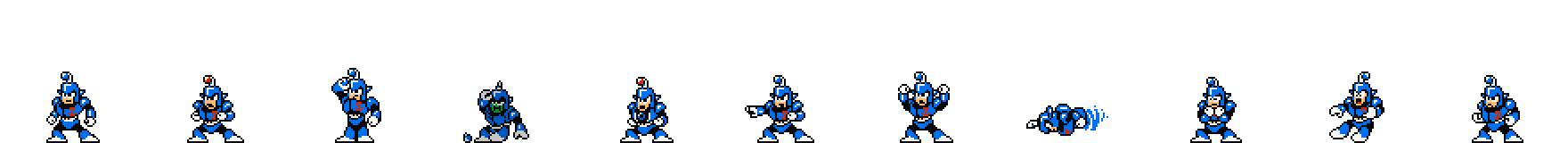 Dive Man | Base Sprite Left
