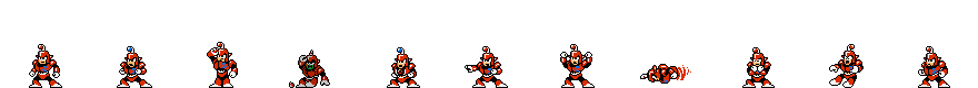 Dive Man (Crimson Alt) | Base Sprite Left