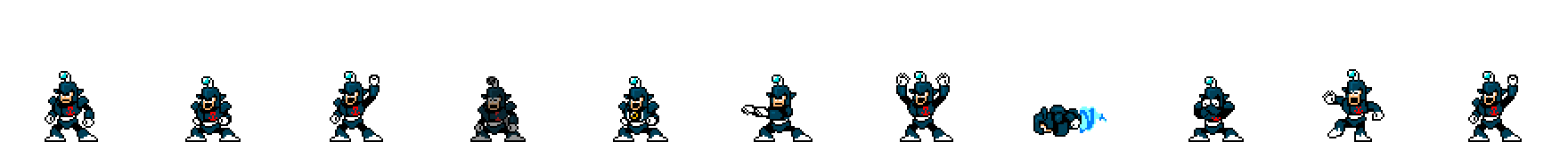 Dive Man (Prototype Alt) | Base Sprite Left