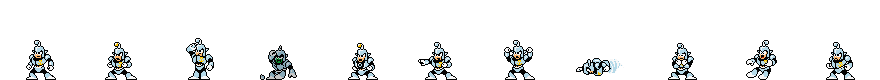 Dive Man (Platinum Alt) | Base Sprite Left