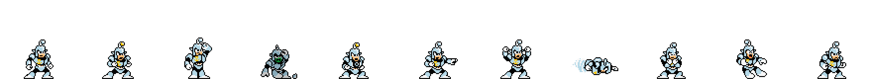 Dive Man (Platinum Alt) | Base Sprite Right