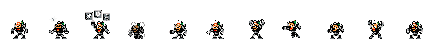 Doc Robot (Cutter Core) | Base Sprite Left