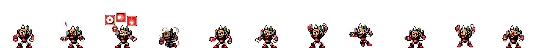 Doc Robot (Flame Core) | Base Sprite Left