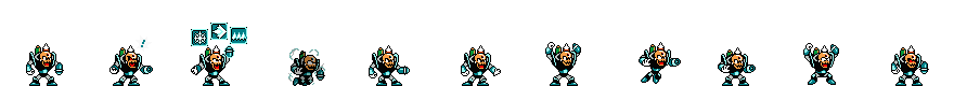Doc Robot (Freeze Core) | Base Sprite Right