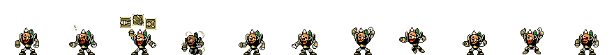 Doc Robot (Missile Core) | Base Sprite Left