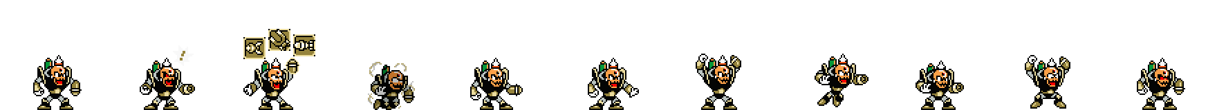 Doc Robot (Missile Core) | Base Sprite Right