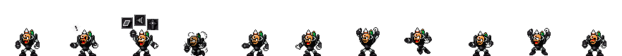 Doc Robot (Shadow Core) | Base Sprite Left