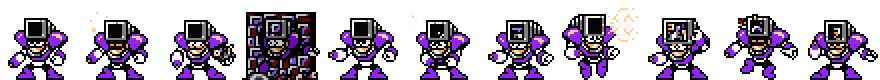 Dust Man (Purple Alt) | Base Sprite Left