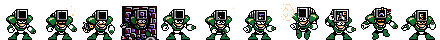 Dust Man (Green Alt) | Base Sprite Right