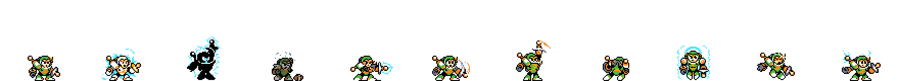 Dynamo Man | Base Sprite Right
