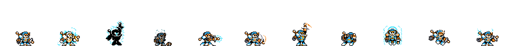 Dynamo Man (Electric-B Alt) | Base Sprite Right
