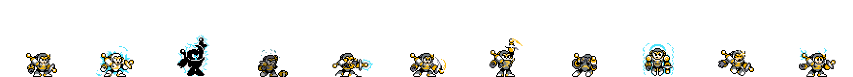 Dynamo Man (Weapon Alt) | Base Sprite Right