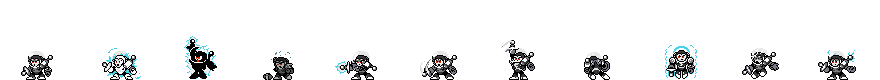Dynamo Man (Darkness Alt) | Base Sprite Left