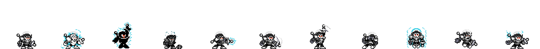 Dynamo Man (Darkness Alt) | Base Sprite Right