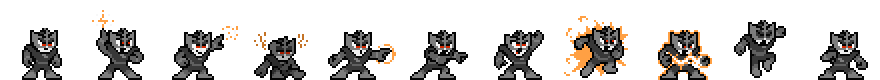Elec Man (Darkness Alt) | Base Sprite Right