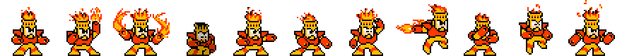 Fire Man (Weapon Alt) | Base Sprite Right