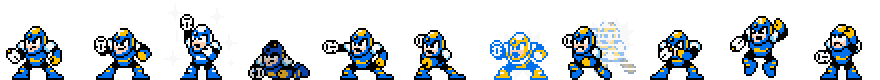 Flash Man | Base Sprite Left