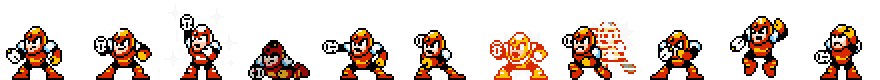 Flash Man (Red Alt) | Base Sprite Left