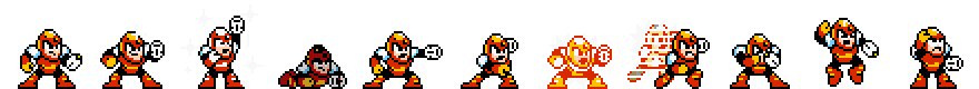 Flash Man (Red Alt) | Base Sprite Right