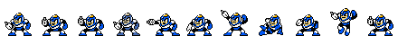 Flash Man (Prototype Alt) | Base Sprite Left