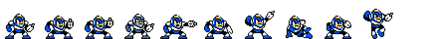 Flash Man (Prototype Alt) | Base Sprite Right