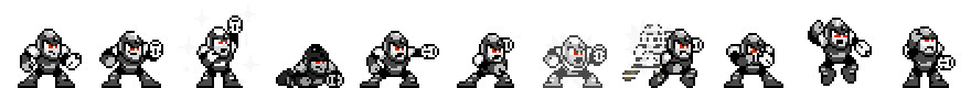 Flash Man (Darkness Alt) | Base Sprite Right