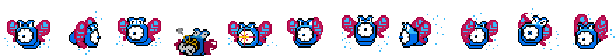 Flutter Fly | Base Sprite Left