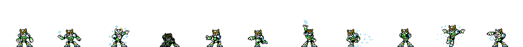 Freeze Man (Permafrost Alt) | Base Sprite Left