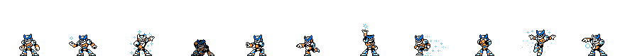 Freeze Man (Sherbet Alt) | Base Sprite Left