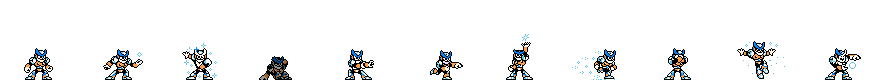 Freeze Man (Sherbet Alt) | Base Sprite Right