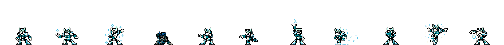 Freeze Man (Weapon Alt) | Base Sprite Left