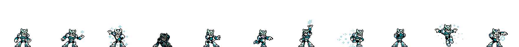 Freeze Man (Weapon Alt) | Base Sprite Right