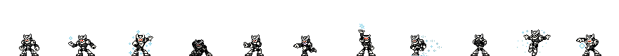 Freeze Man (Darkness Alt) | Base Sprite Left
