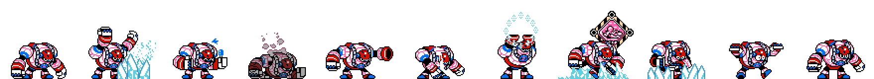 Frost Man (Berry Alt) | Base Sprite Right